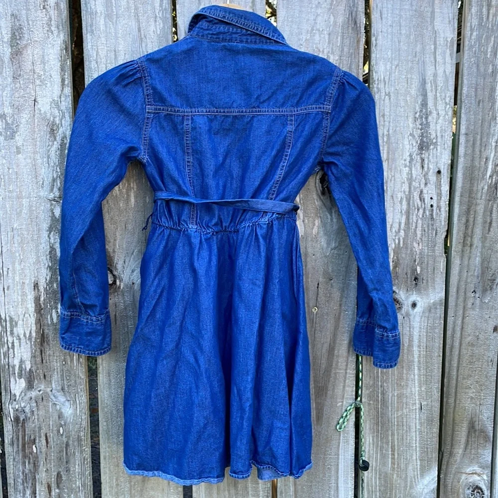 Justice chambray shirt